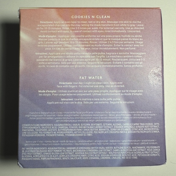 Fenty Skin Pore Essentials Set Cookies N Clean 1oz & Fat Water 1.7oz Mini Travel - Picture 2 of 9